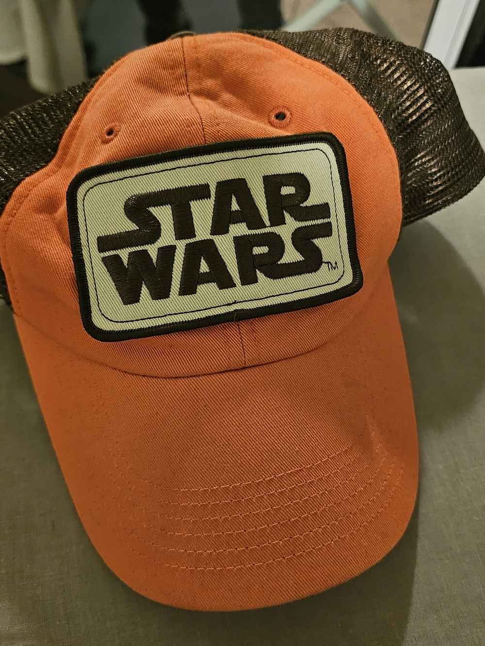Star Wars Orange and Brown Trucker Hat